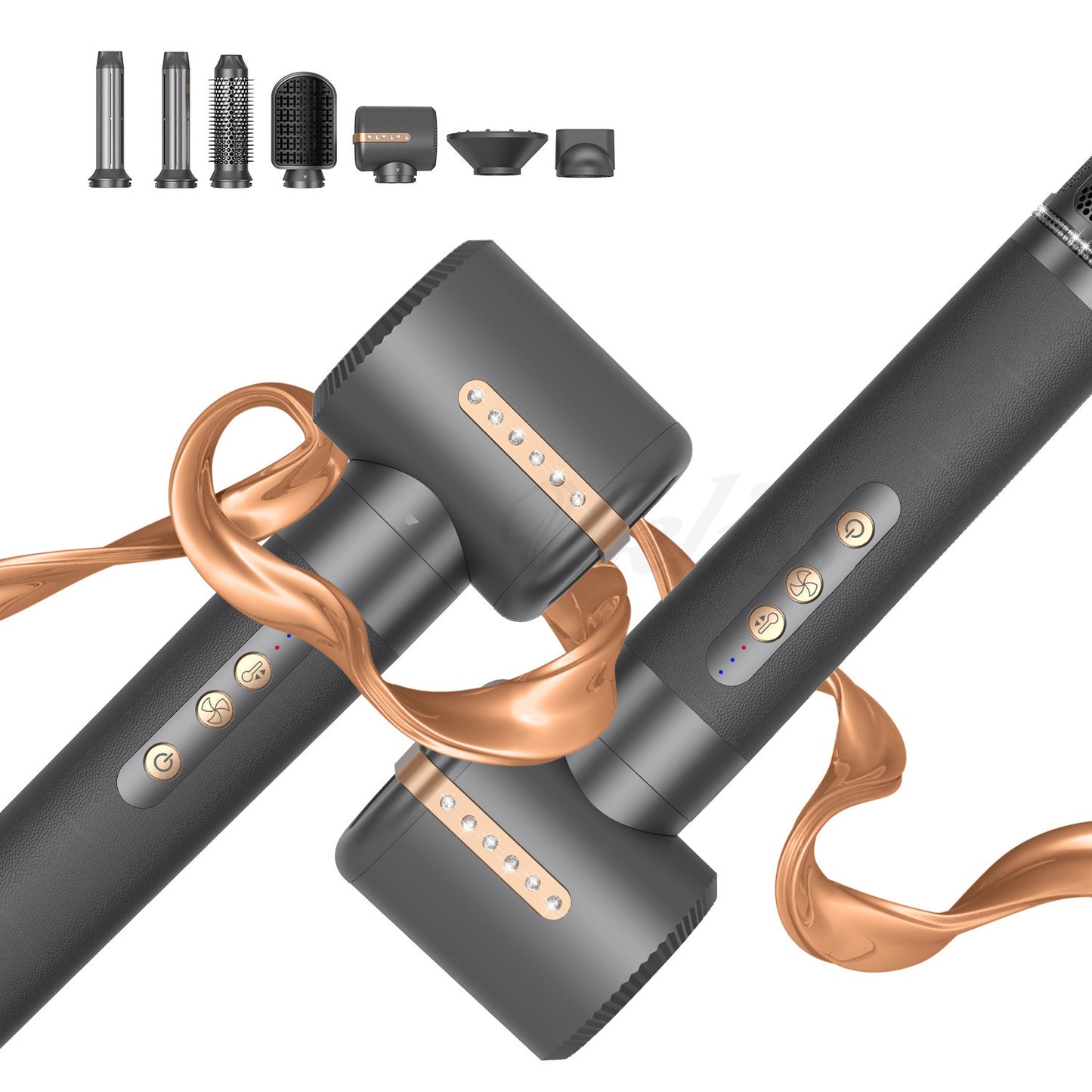 7-in-1 Hot Air Hair Styler & Curler