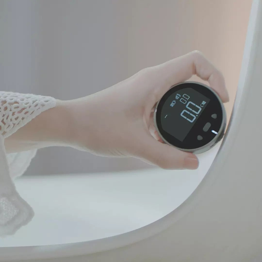 Electronic Measuring Ruler with LCD Display (Rechargeable)